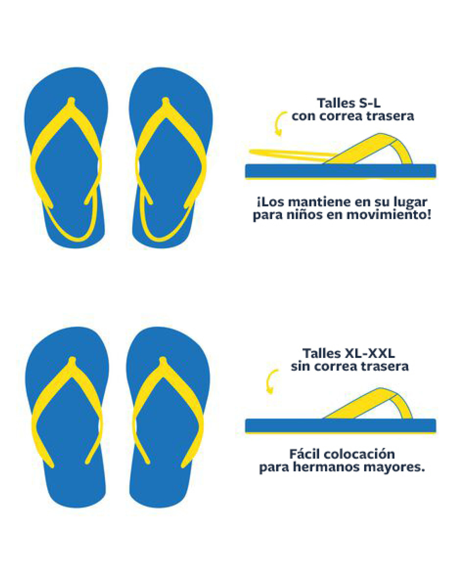 Ojotas hudson-e azules Ojotas hudson-e azules