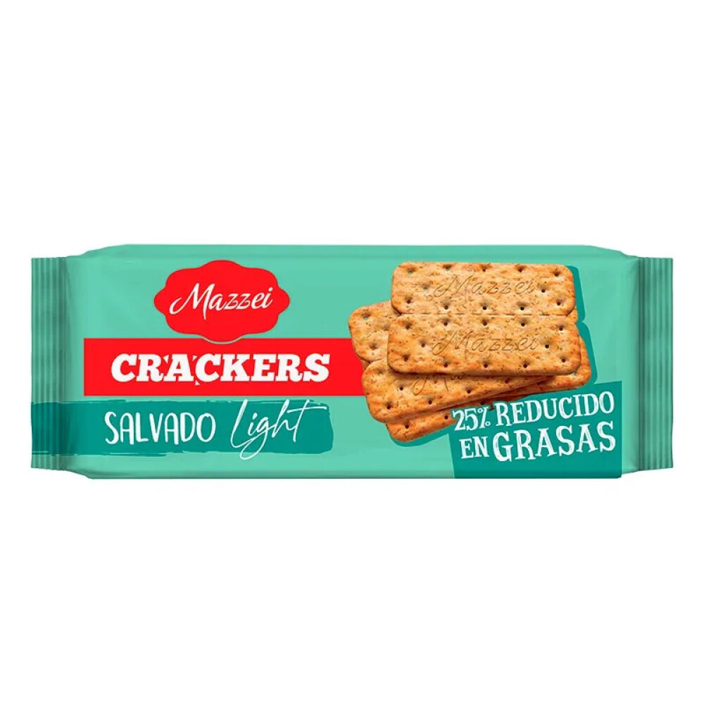 MAZZEI CRACKERS SALVADO LIGHT 190G única