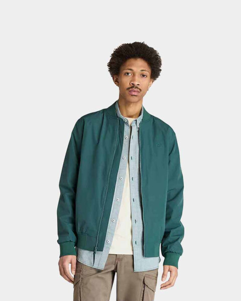 Casaca WaterResistant Mid-Season Bomber Hombre Green Gables