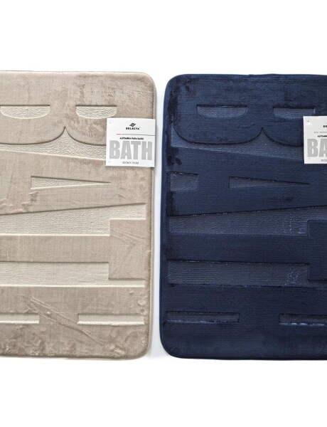 ALFOMBRA DE BAÑO SOFT C/RELIEVE 50X76CM SURTIDO ALFOMBRA DE BAÑO SOFT C/RELIEVE 50X76CM SURTIDO