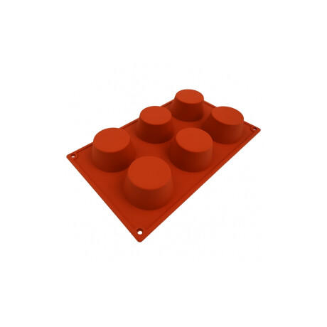 Molde de Silicona Muffins 6 Cavidades Molde de Silicona Muffins 6 Cavidades