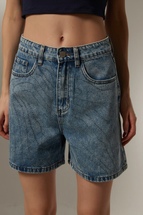 Short Gandara Azul Claro