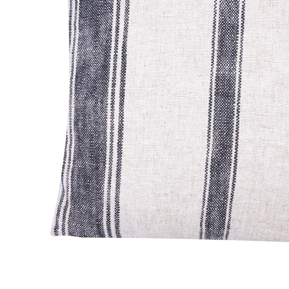 ALMOHADÓN LINO-Y-ALGODON BLANCO STRIP