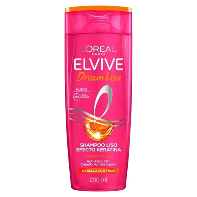 Shampoo L'oreal Paris Elvive Dream Liso 200 Ml. Shampoo L'oreal Paris Elvive Dream Liso 200 Ml.