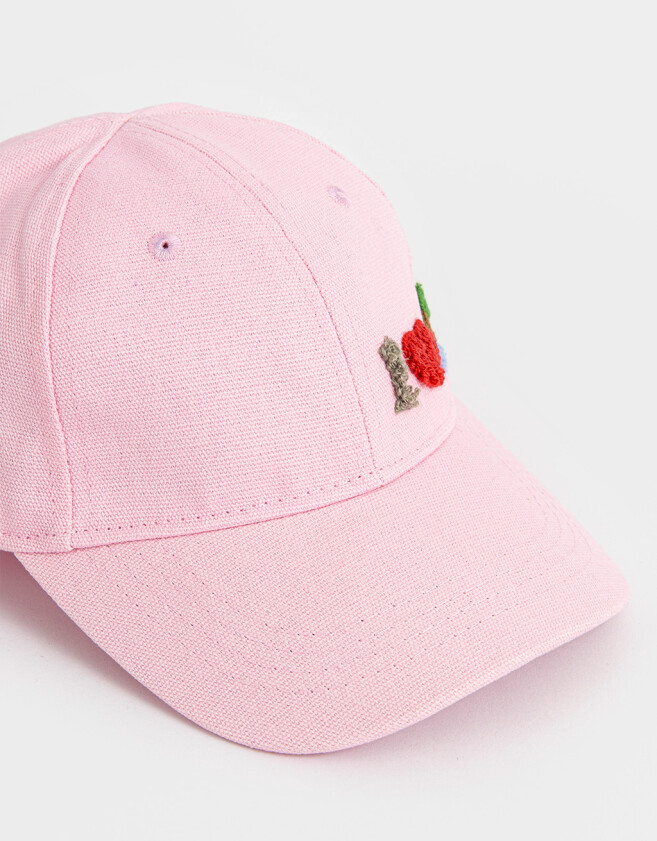 Caps y sombreros infantiles Con bordado Gorra Infantil Bordada - Rosa Claro