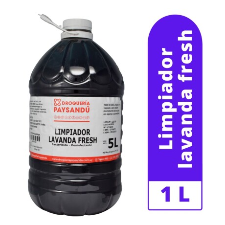 Limpiador Lavanda Fresh con Bactericida 5 L