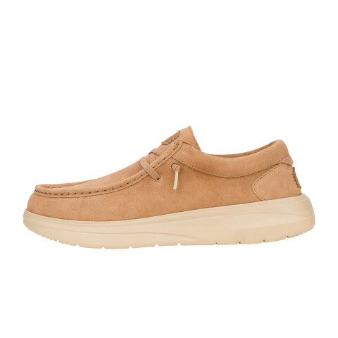 Wally COMF Suede - Hombre Tobacco Brown/Irish Cream