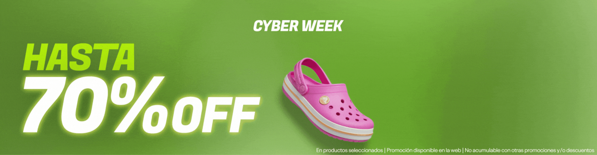 Hasta 70% OFF