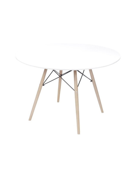 MESA EAMES DKR D110x73CM MDF Y MADERA BLANCO MESA EAMES DKR D110x73CM MDF Y MADERA BLANCO