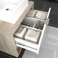 CONJUNTO MUEBLE DE BAÑO MODELO MALTA / MUEBLE + ESPEJO + BACHA Conjunto Mueble De Baño Modelo Malta / Mueble + Espejo + Bacha
