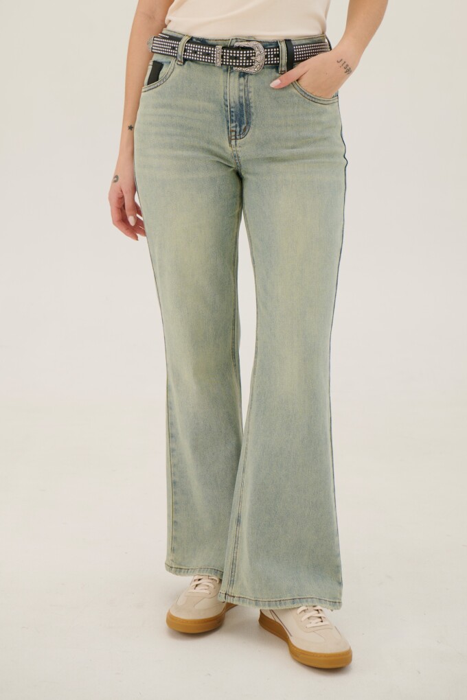 JEAN LENNY CUERO AZUL OXIDO