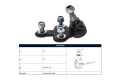 Rotula Citroen Berlingo, Opel Combo, Peug Partner 19-25 Der/Izq Rotula Citroen Berlingo, Opel Combo, Peug Partner 19-25 Der/Izq