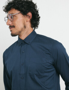 012488 CAMISA HARRY Azul Oscuro