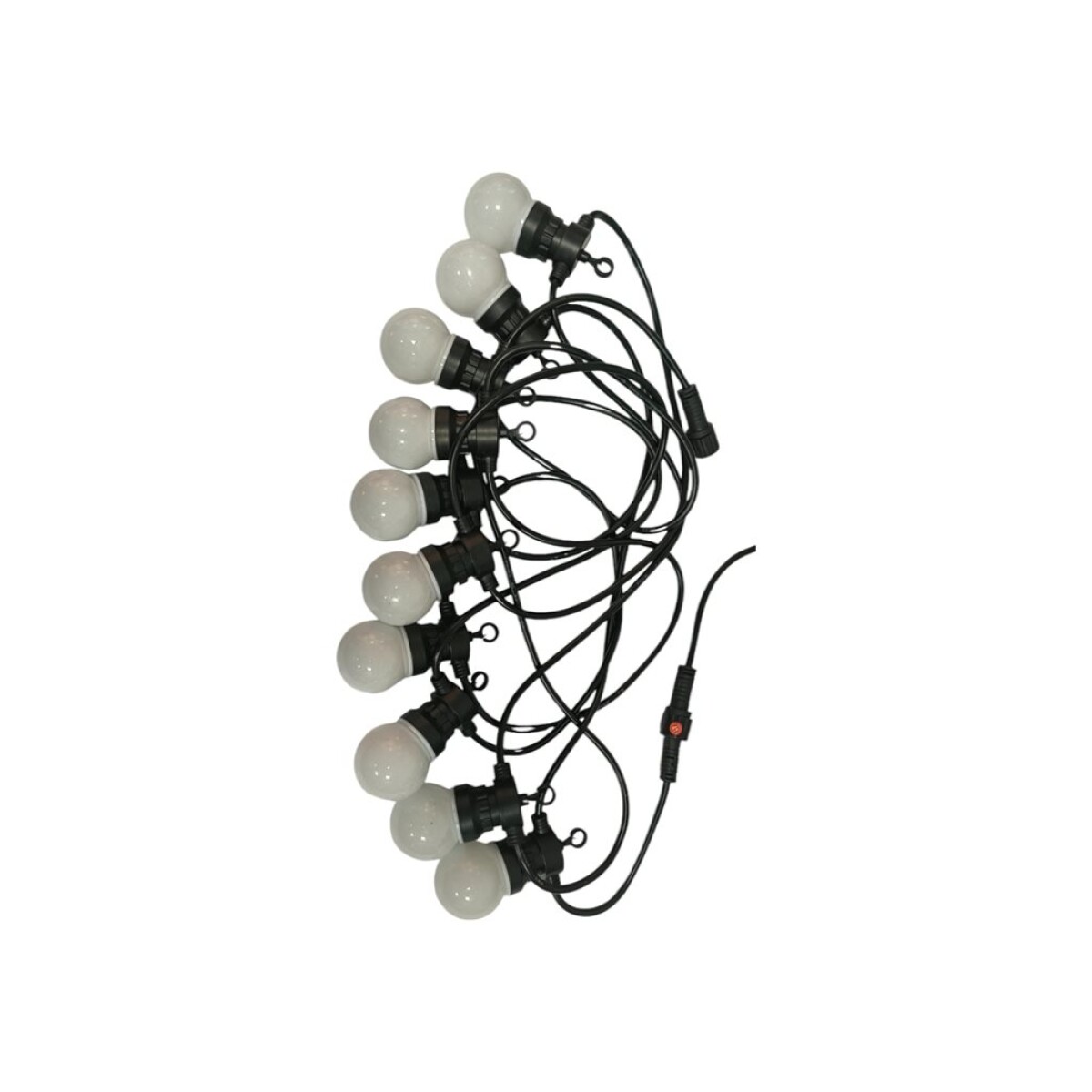 GUIA LUCES LED EXTERIOR CALIDA 5M/10 BOMBITAS 