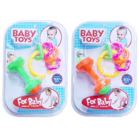 3X2 OUTLET Sonajero 4 diseños 3x2 Outlet Sonajero 4 Diseños