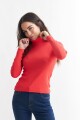 Polera canalé ROJO