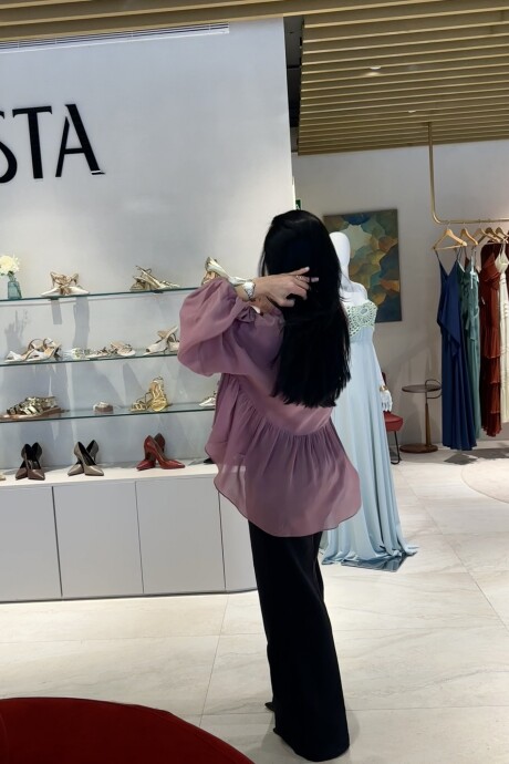 Blusa Doris Rosa viejo