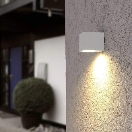 ADAP21 Luminaria de Pared Unidireccional Minimal Pequeño - Blanco