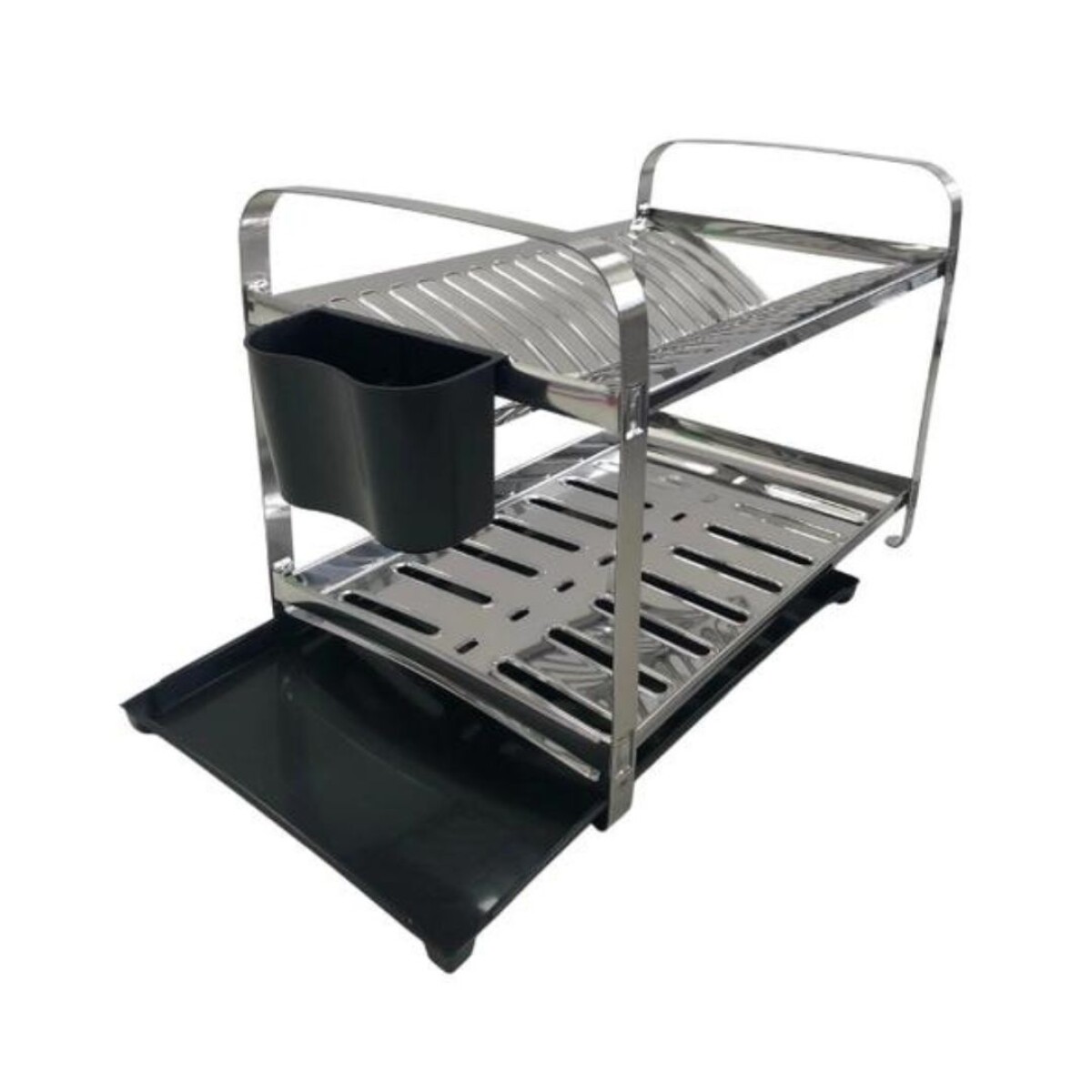 ESCURRIDOR 12 PLATOS ACERO INOX GARANTIA 5 AÑOS - ACERO-INOXIDABLE 