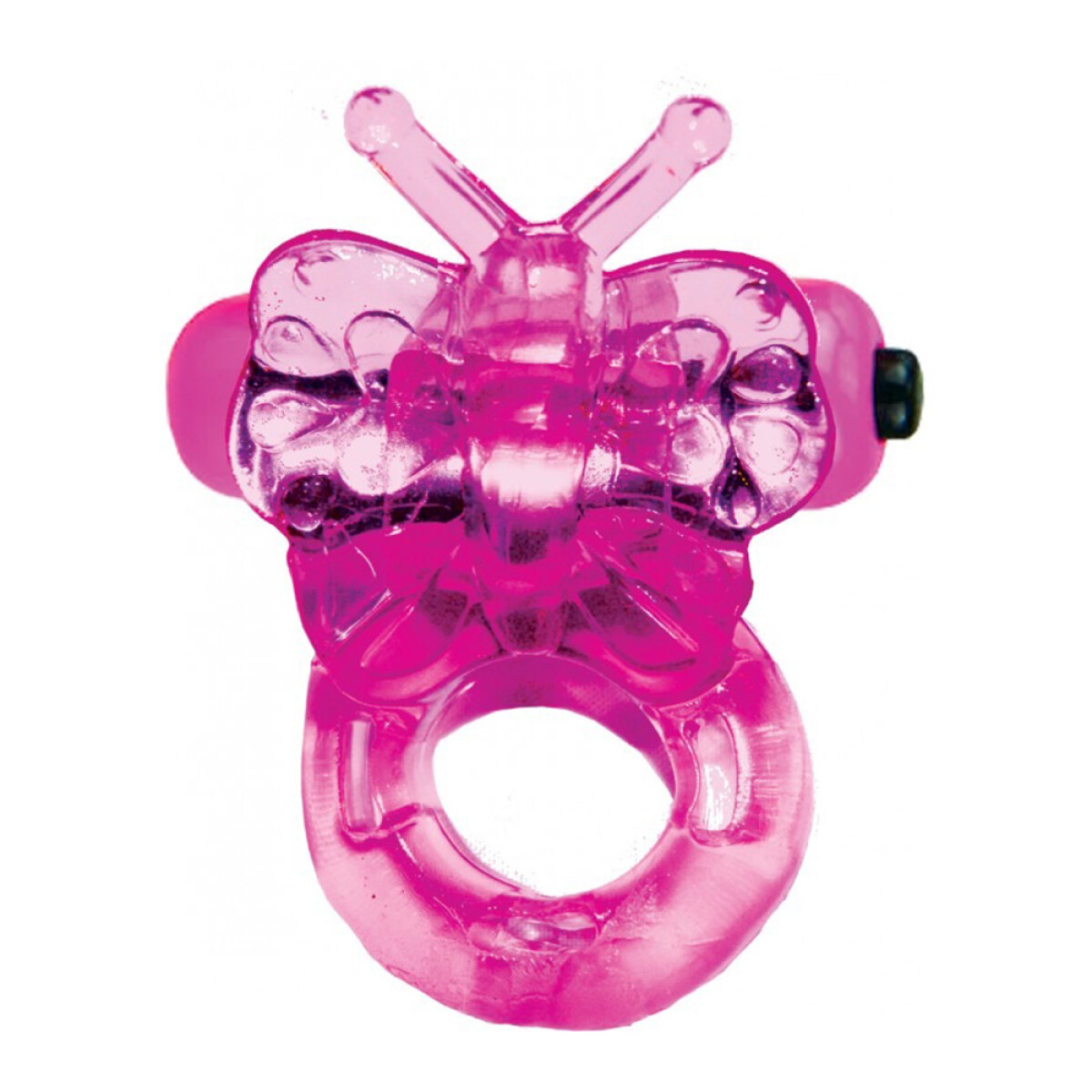 Anillo Vibrador Buzzy Butterfly Stretchable Ring - Rosa 