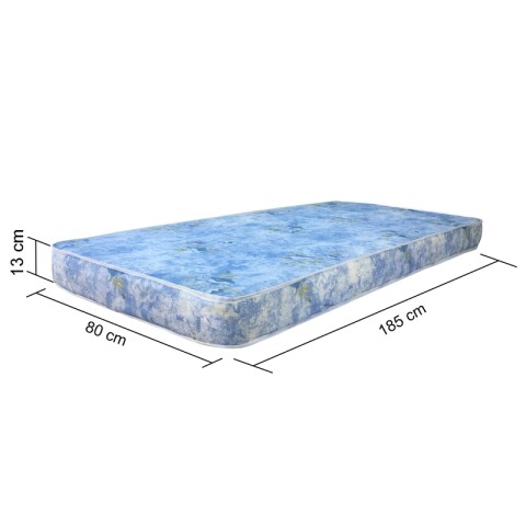 Colchón AUSTRAL - 1 Plaza - Reversible - Espuma Suave - 185x80x13 cm - Hasta 75Kg Colchón AUSTRAL - 1 Plaza - Reversible - Espuma Suave - 185x80x13 cm - Hasta 75Kg
