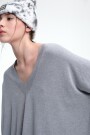 SWEATER ESCOTE V Gris