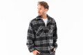 CAMISA LEÑADORA Gris/negro 21