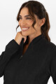 Campera polar mujer black Negro