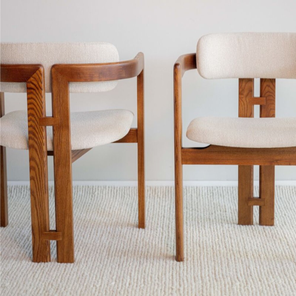 Silla Tendenza / Beige y Marrón Silla Tendenza / Beige y Marrón