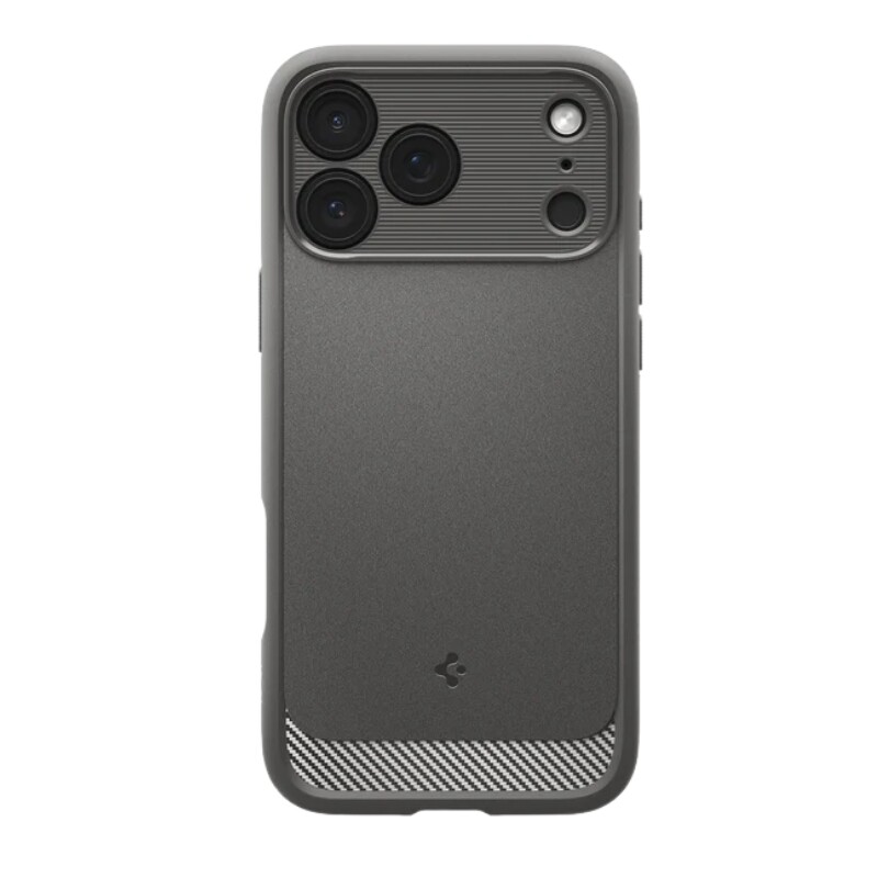 Case Spigen iPhone 17 Pro Max Rugged Armor MagFit Gray 09887 Case Spigen iPhone 17 Pro Max Rugged Armor MagFit Gray 09887