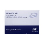 LIPANTYL MET CJ X 30 COMP. REC. única