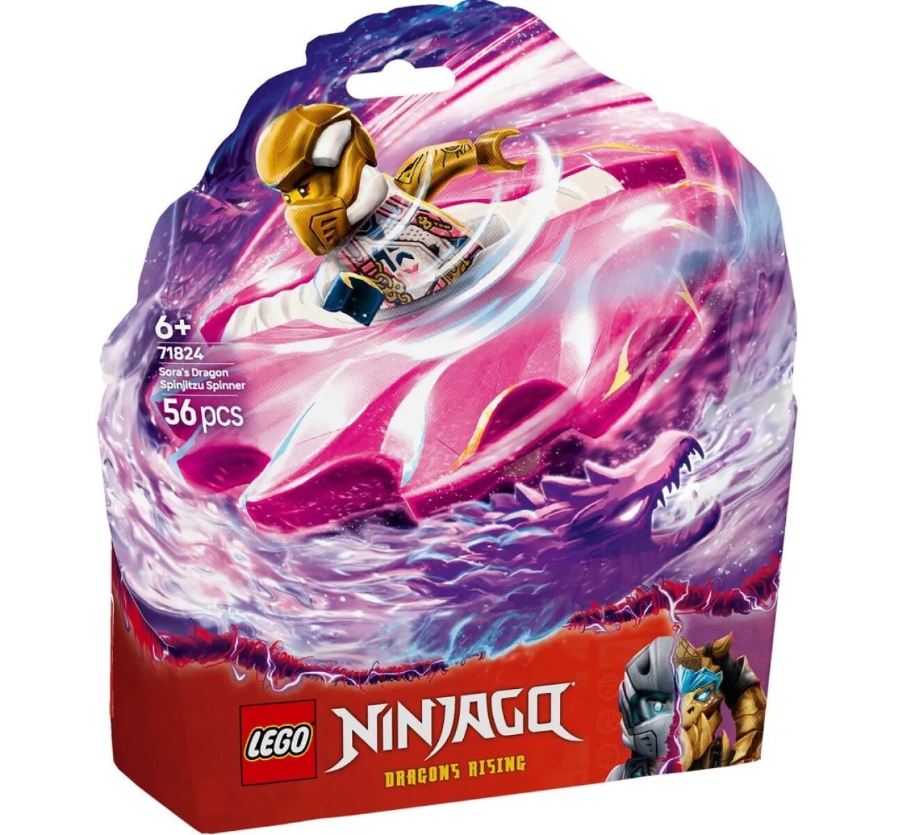 Lego Ninjago Spinner De Spinjitzu Del Dragón De Sora 71824 