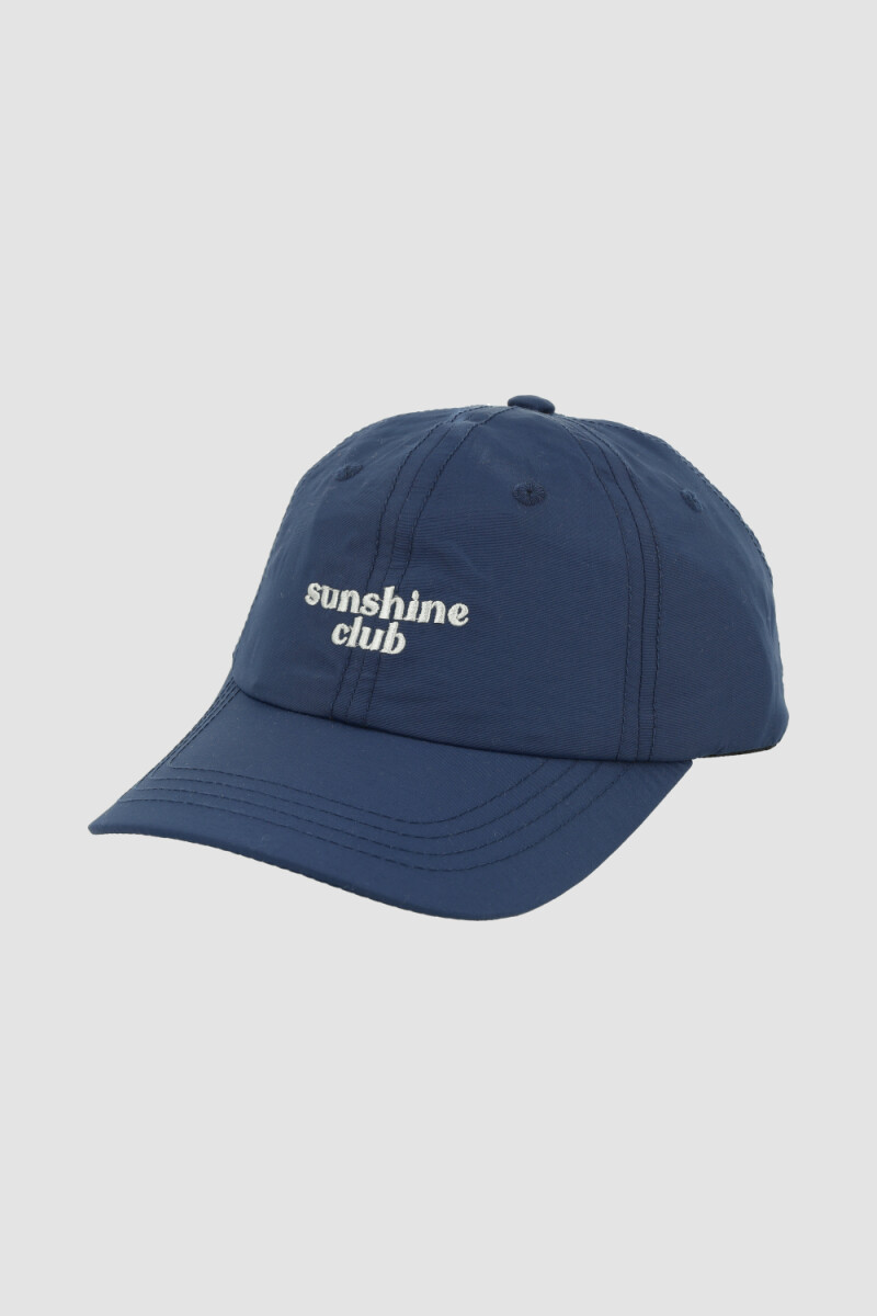 Sombrero visera Azul