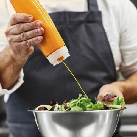 Pomo Push FIFO De polipropileno transparente 700 ml Lacor Pomo Push FIFO De polipropileno transparente 700 ml Lacor