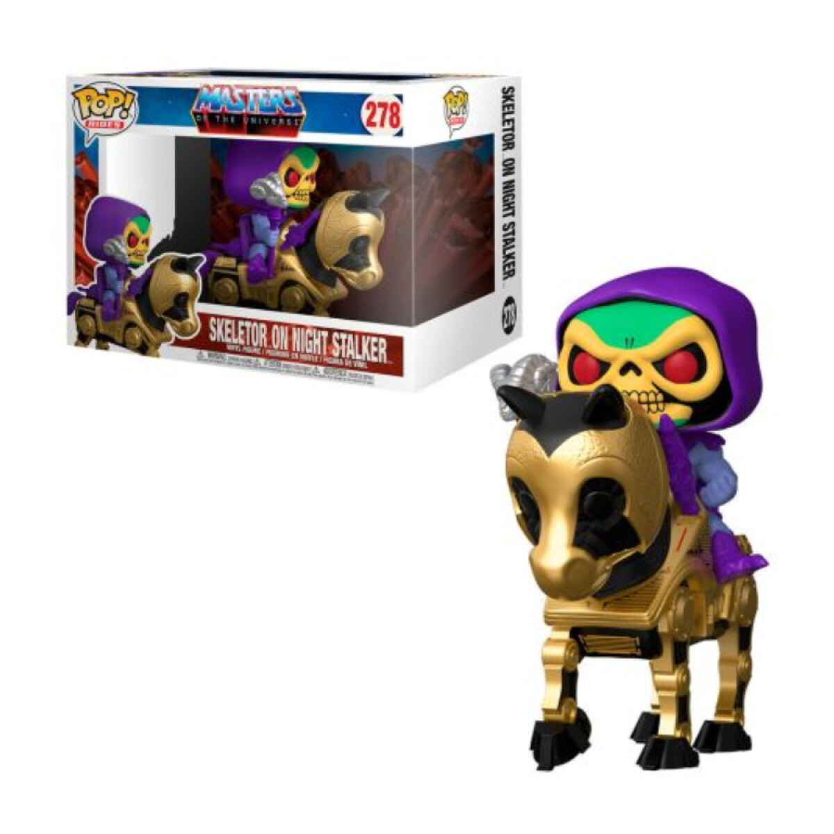 Skeletor On Night Stalker • Masters Of The Universe [Exlusivo] - 278 