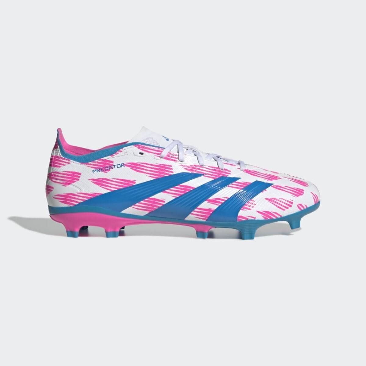 Championes Adidas Predator League Terreno Firme - Blanco 