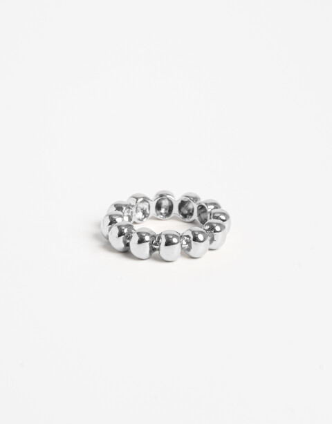 Anillos Medianos y Grandes Special Price Anillo Esferas Metal Dorado - Dorado
