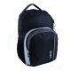 Mochila 17" Delta con gris Negro