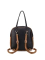 MOCHILA CLARA NEGRO Y SUELA