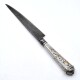 Cuchillo Antiguo Plata Y Oro. Hoja Solingen N.G.O Cuchillo Antiguo Plata Y Oro. Hoja Solingen N.G.O