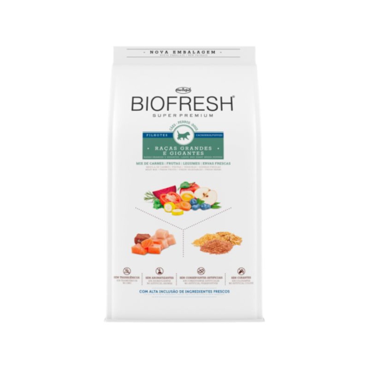 BIOFRESH FILHOTES RAZAS GRANDES 15 KG - Biofresh Filhotes Razas Grandes 15 Kg 