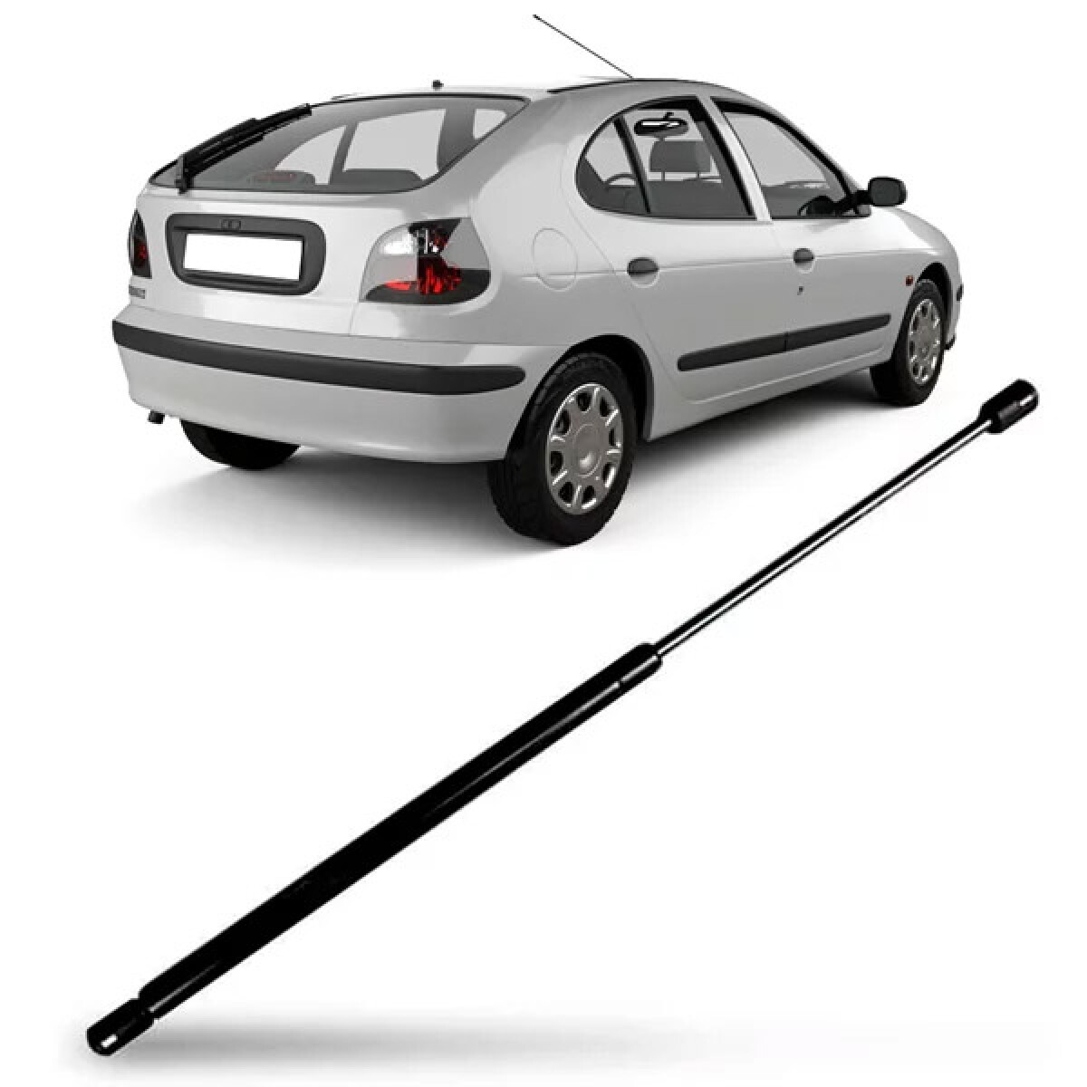 AMORTIGUADOR BAUL RENAULT PORTON TRAS. MEGANE I DUSTER - 