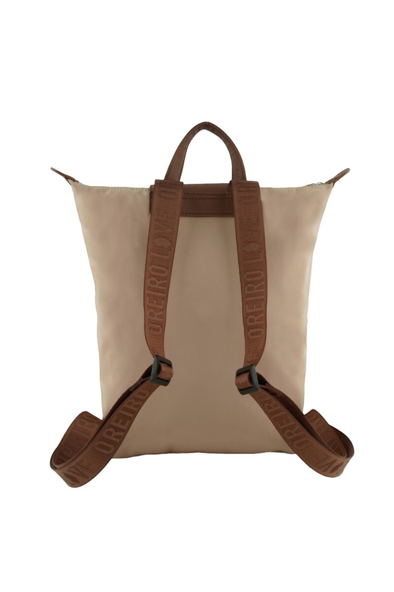 Mochila Las Oreiro Beige