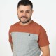 t-shirt combinada (2) Brick