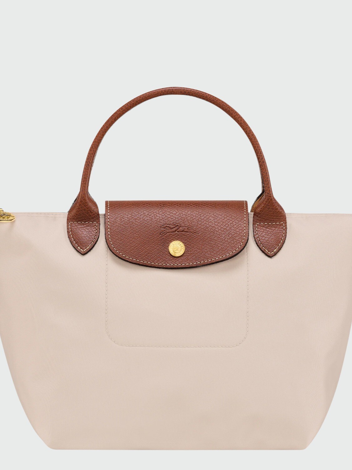 LONGCHAMP - LE PLIAGE ORIGINAL, CARTERA DE MANO S Marfil