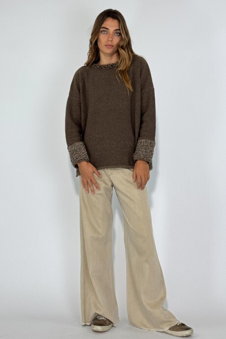 SWEATER MARVIN Marron