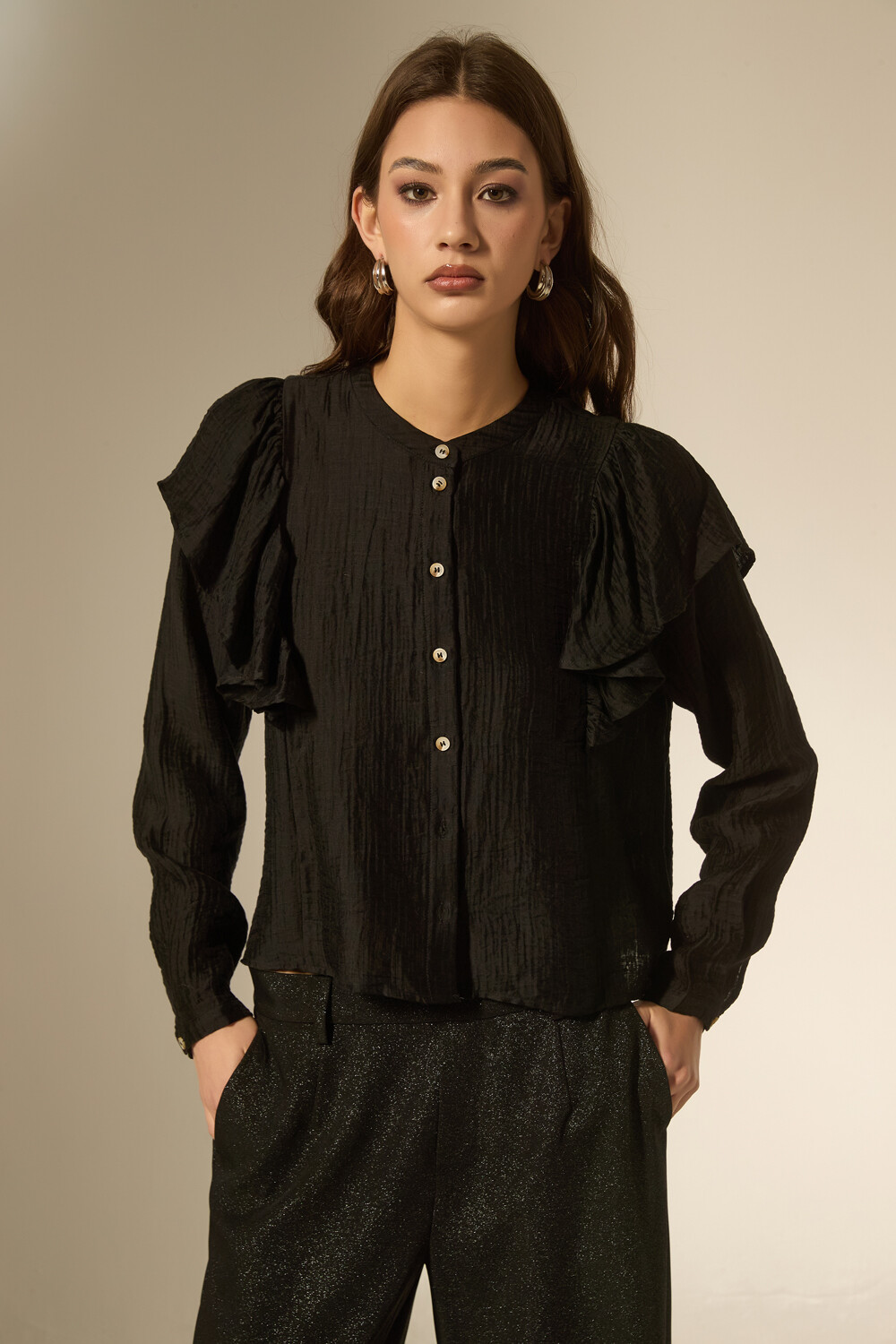 Camisa Wylen Negro