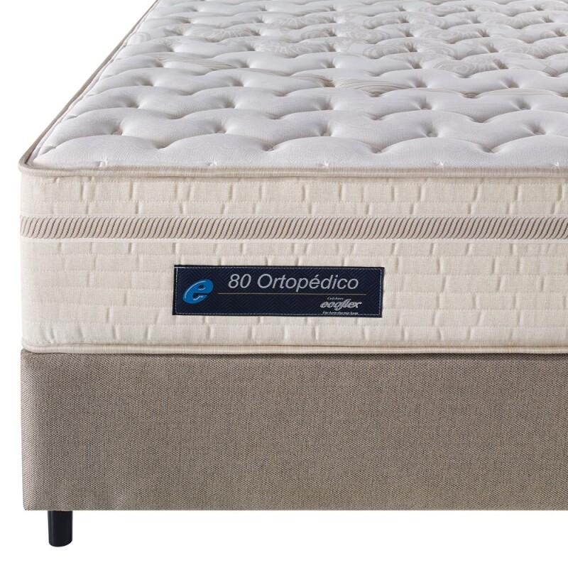 Colchón Ecoflex Densidad 80 1.60 X 2.0 X 30 Colchón