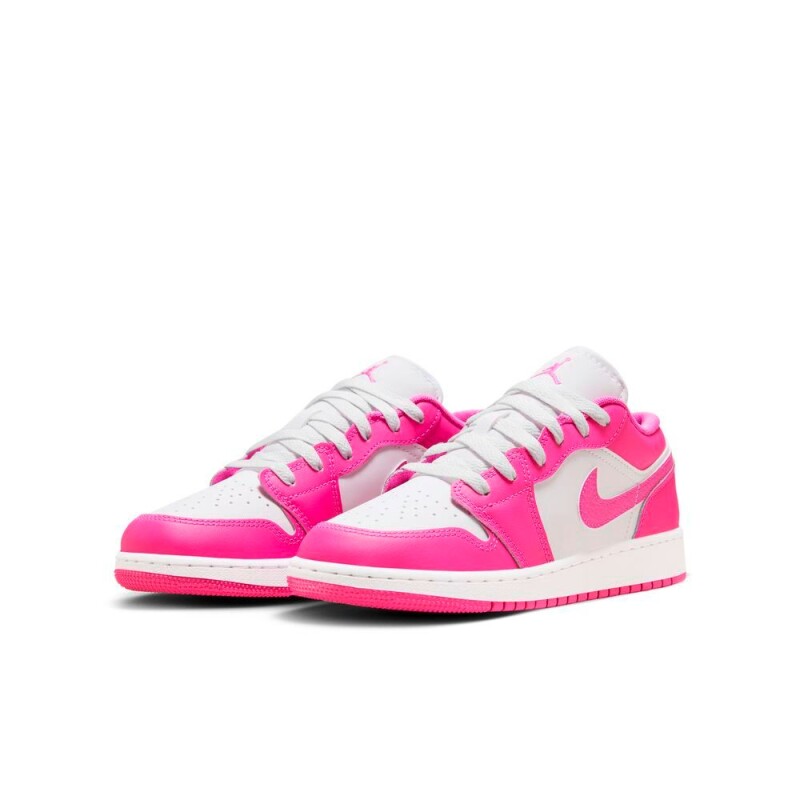Championes Air Jordan 1 Bajo de Niña Rosado