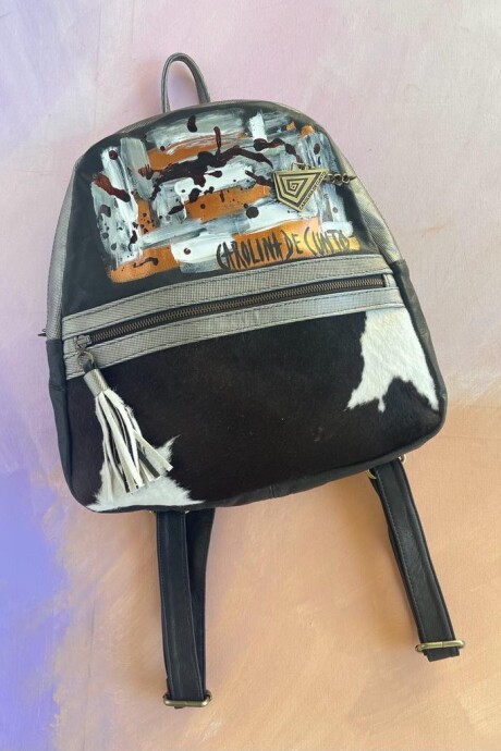 Mochila Triana Arte Con Pelo Mochila Triana Arte Con Pelo